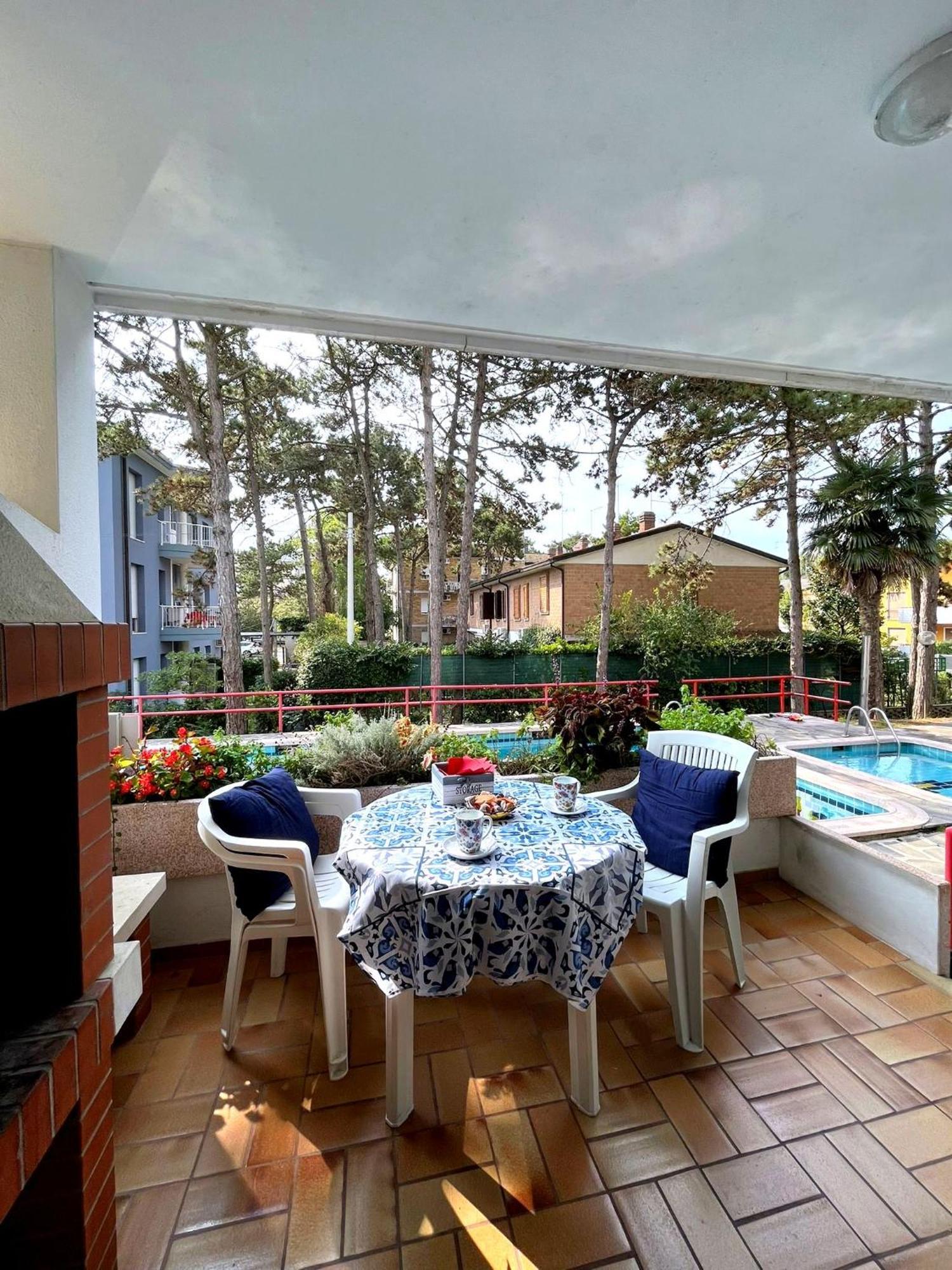 Onda Blu Apartment Bibione Bagian luar foto